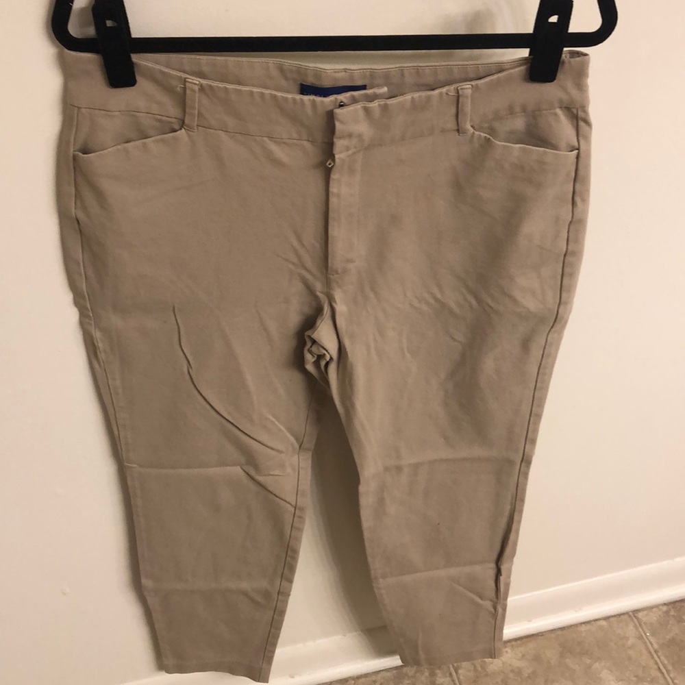 Simply Styled Pants Size 12 Color Khaki